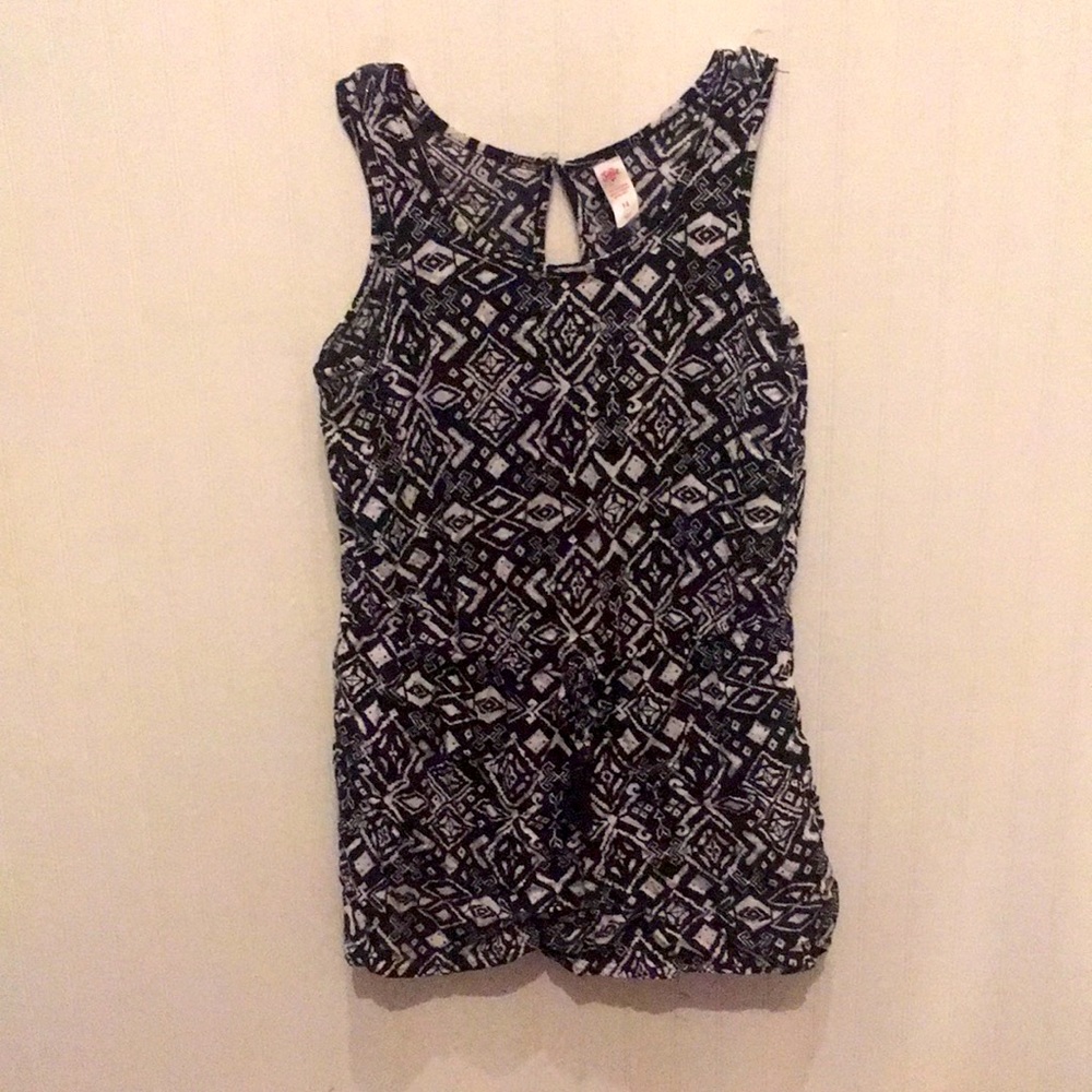 Justice girls shorts romper